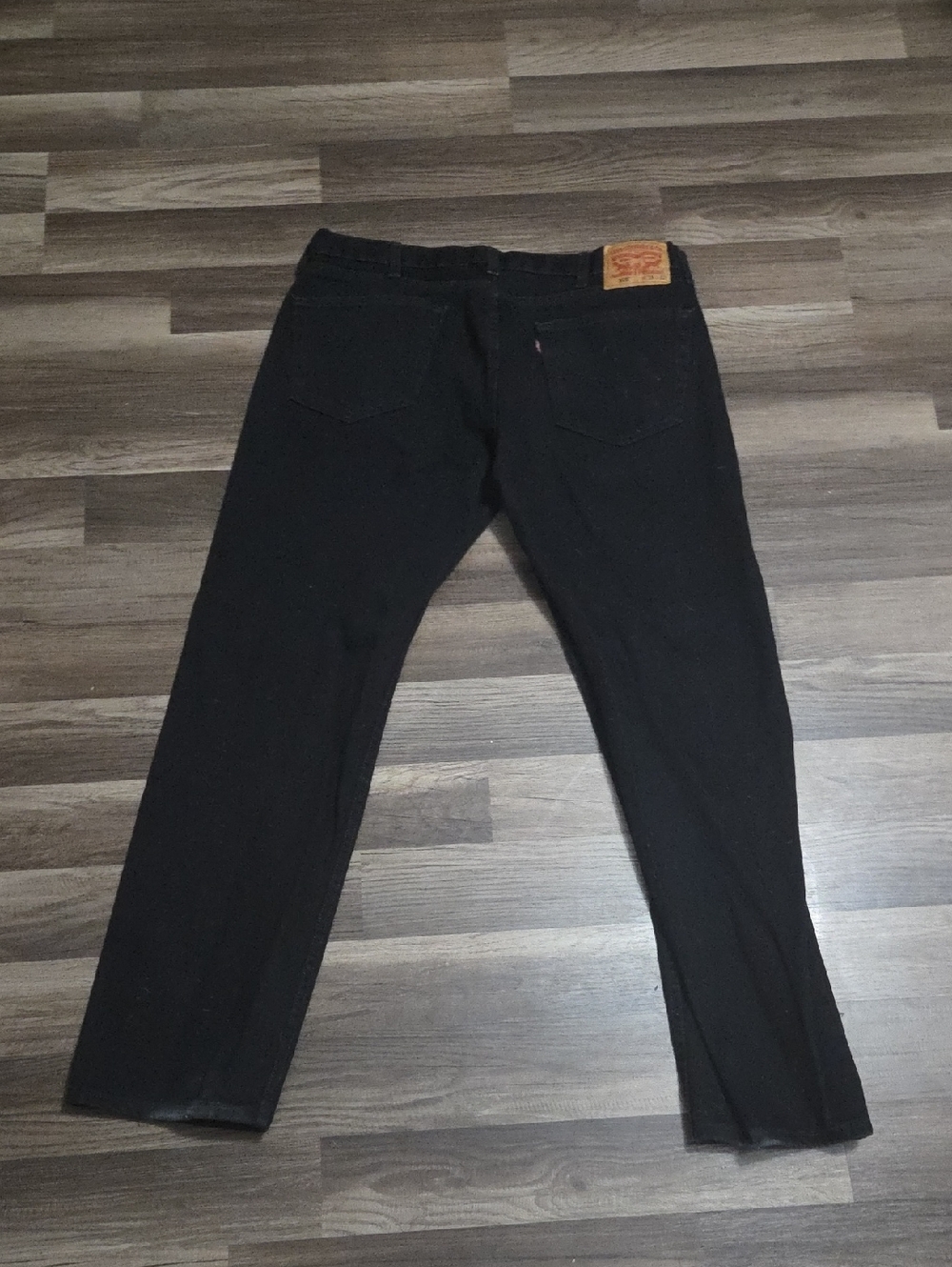 Levi's Black  Men's Jeans 38 X30 - Picture 3 of 3